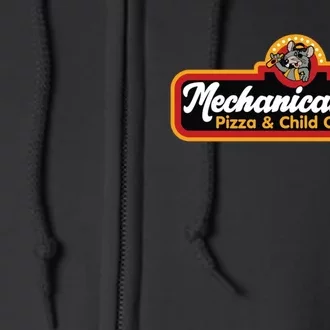 Mechanical Rat Pizza & Child Casino Full Zip Hoodie