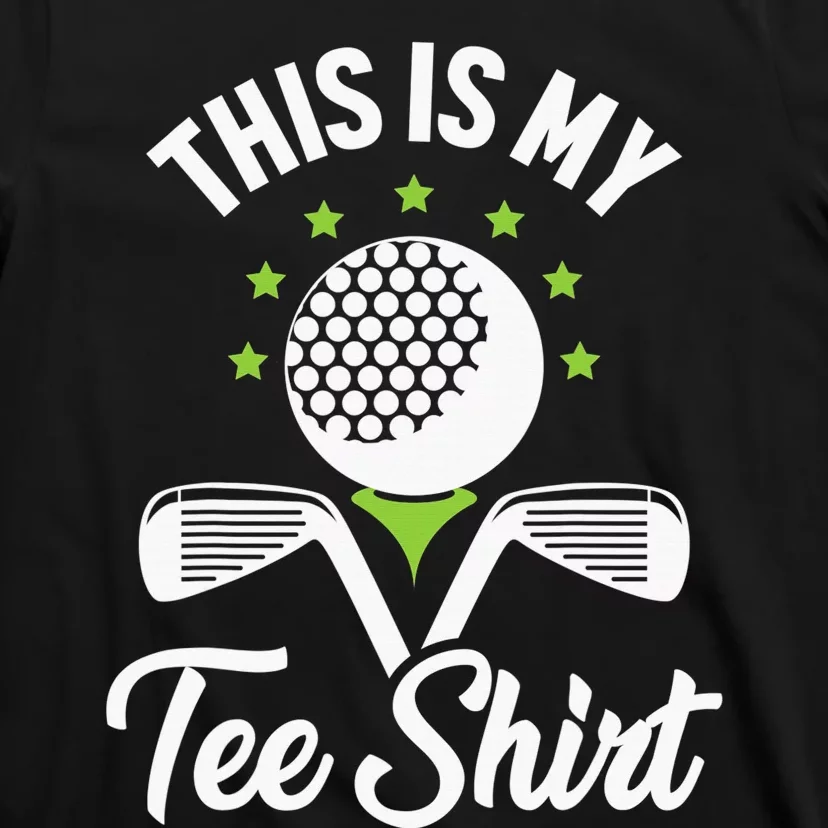 My Retirement Plan Golfer Golfing Golf Player Golf Course T-Shirt