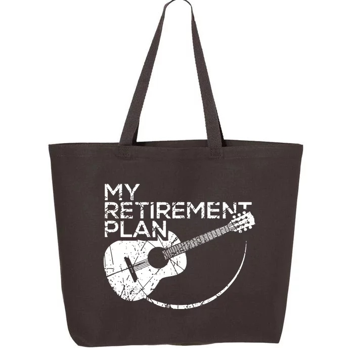 My Retirement Plan Guitar 25L Jumbo Tote