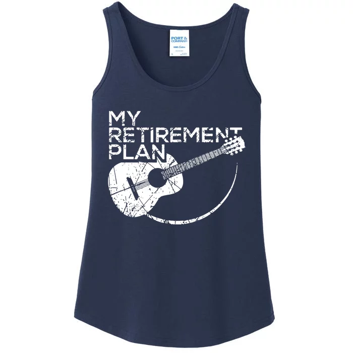 My Retirement Plan Guitar Ladies Essential Tank