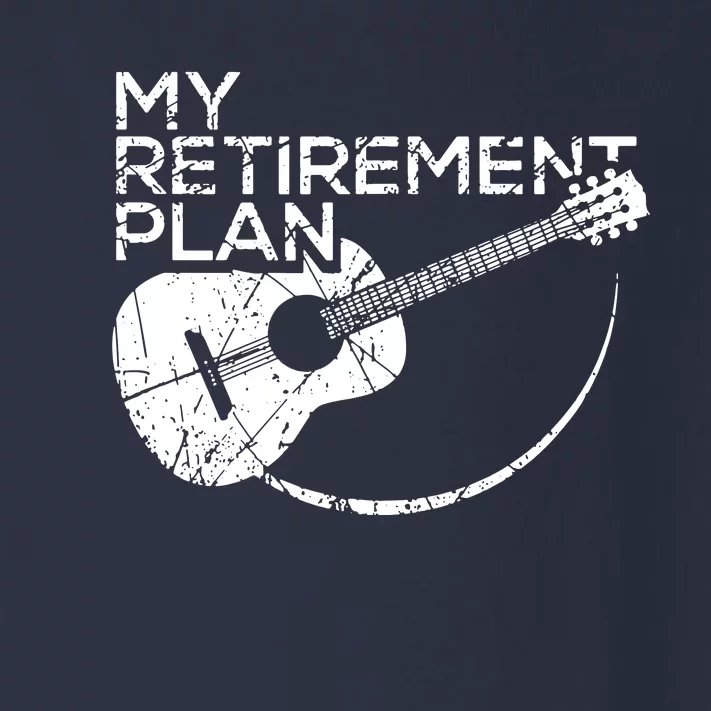 My Retirement Plan Guitar Toddler Long Sleeve Shirt