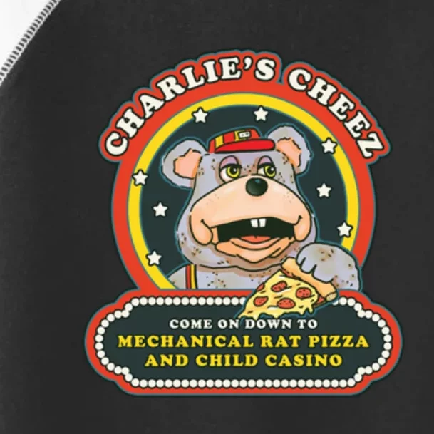 Mechanical Rat Pizza & Child Casino Toddler Fine Jersey T-Shirt