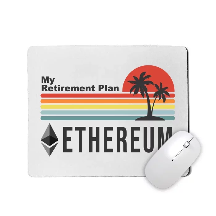 My Retirement Plan Ethereum Sunset Mousepad