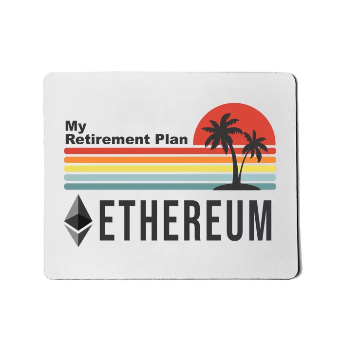 My Retirement Plan Ethereum Sunset Mousepad