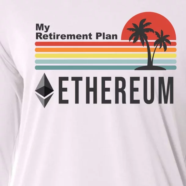 My Retirement Plan Ethereum Sunset Cooling Performance Long Sleeve Crew