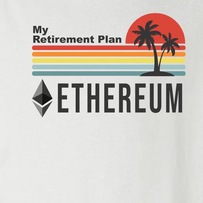 My Retirement Plan Ethereum Sunset Toddler Long Sleeve Shirt