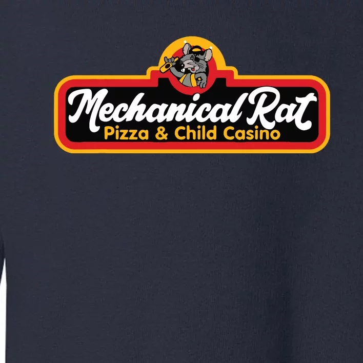 Mechanical Rat Pizza & Child Casino Toddler Sweatshirt