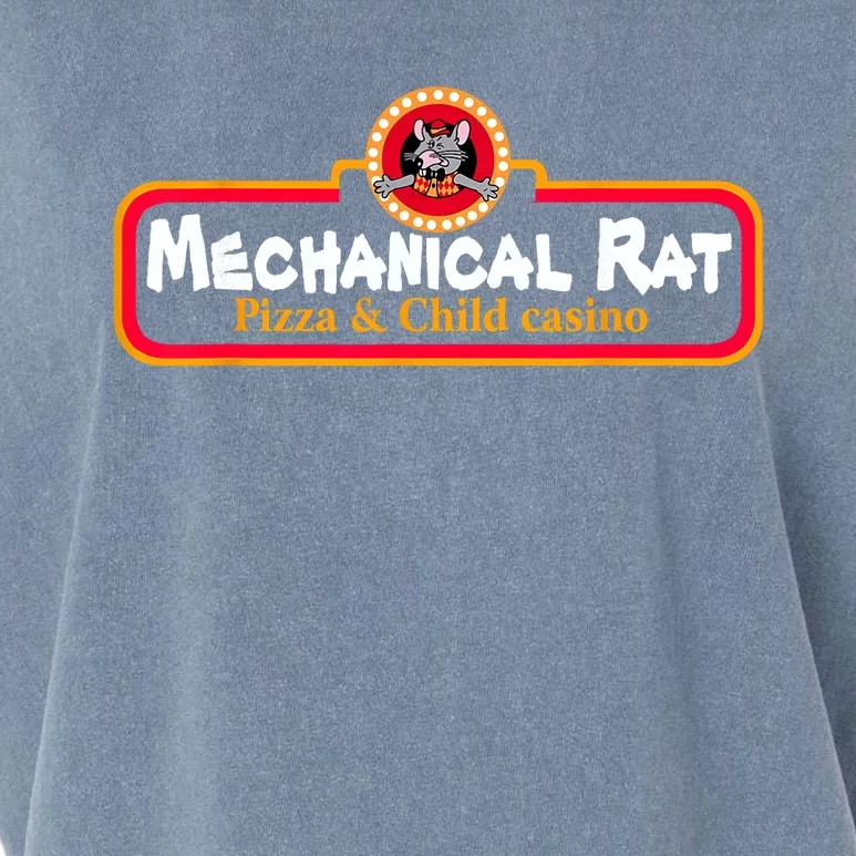 Mechanical Rat Pizza & Child Casino Garment-Dyed Women's Muscle Tee