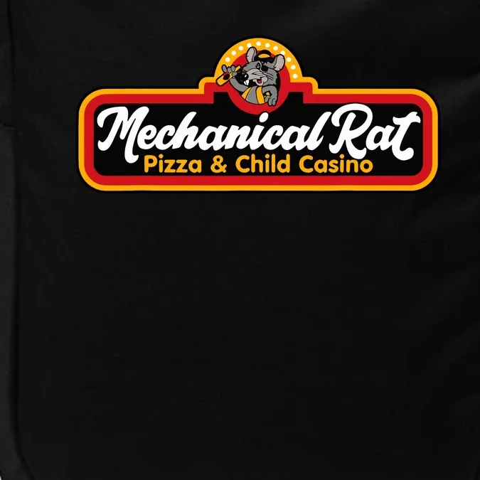 Mechanical Rat Pizza & Child Casino Impact Tech Backpack