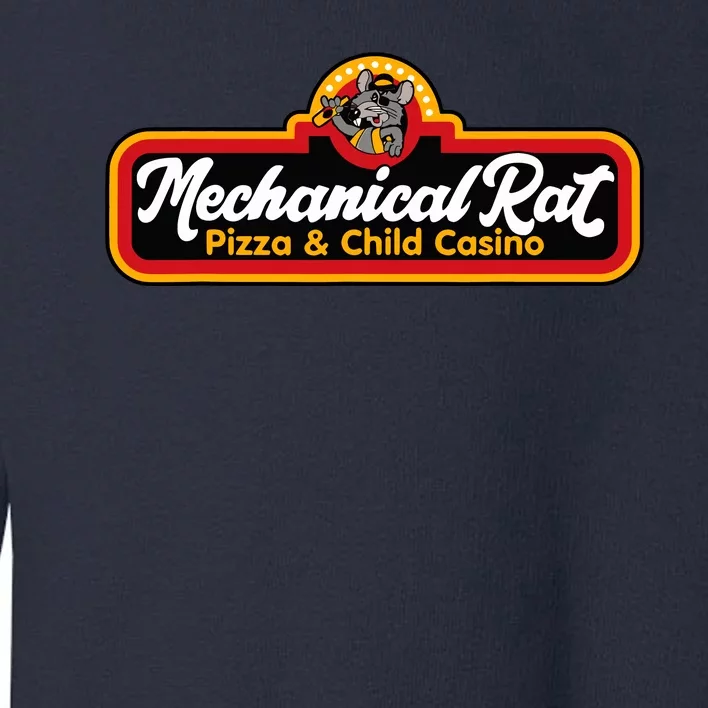 Mechanical Rat Pizza & Child Casino Toddler Sweatshirt