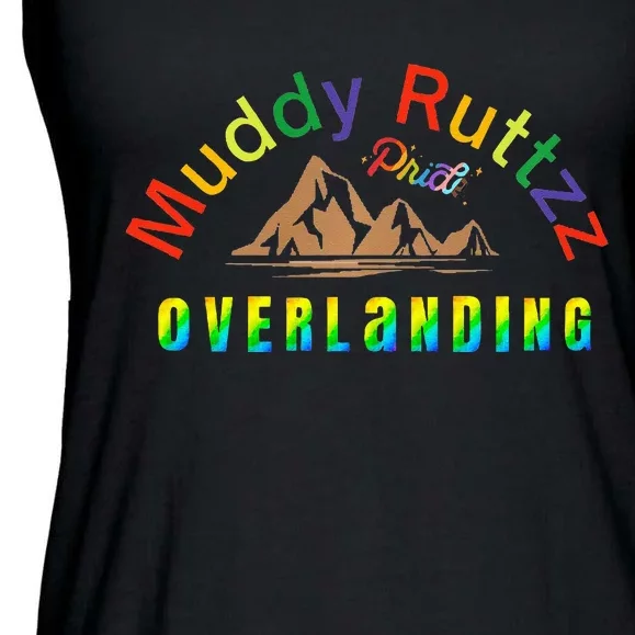 Muddy Ruttzz Pride Ladies Essential Flowy Tank