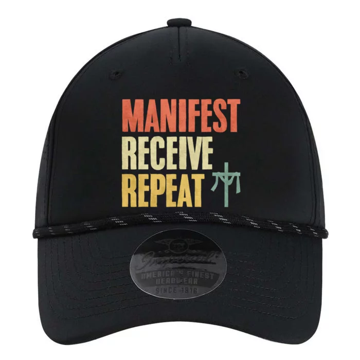 Manifest Receive Repeat Positive Thinking Law Of Attraction Performance The Dyno Cap