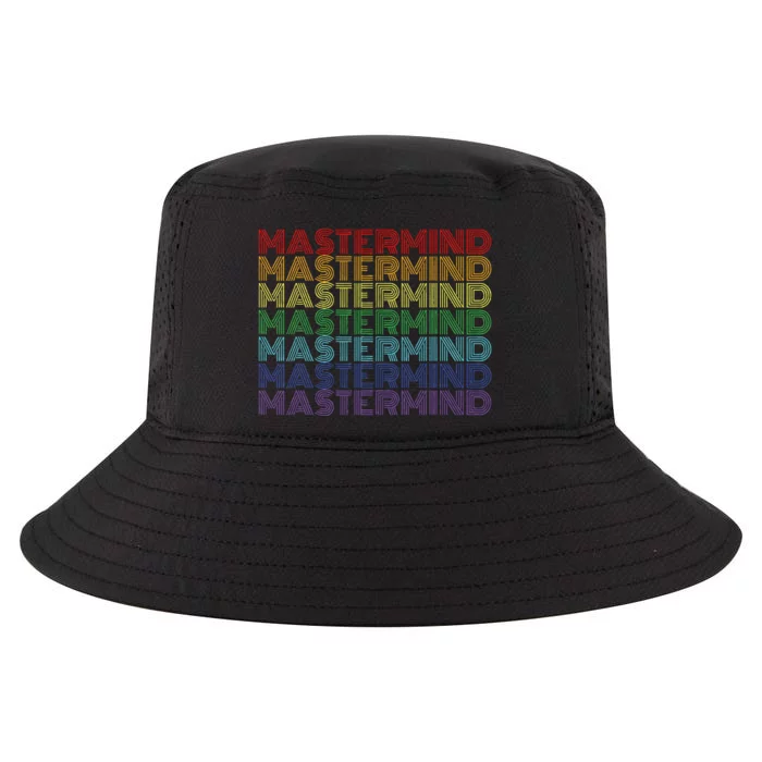 Mastermind Retro Rainbow Gift For Music Fan Cool Comfort Performance Bucket Hat