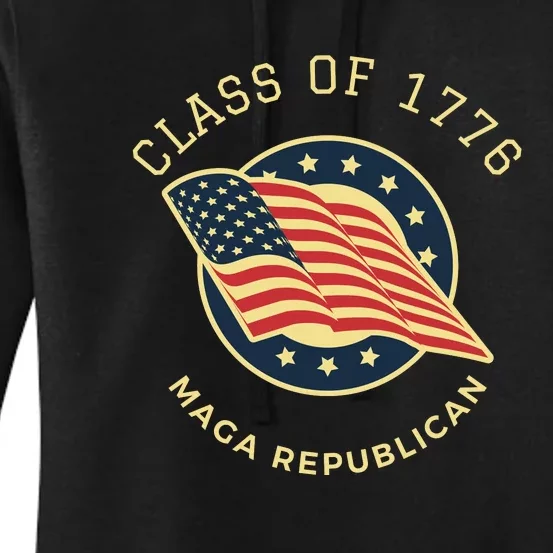 MAGA Republican Conservative Anti Biden Women's Pullover Hoodie