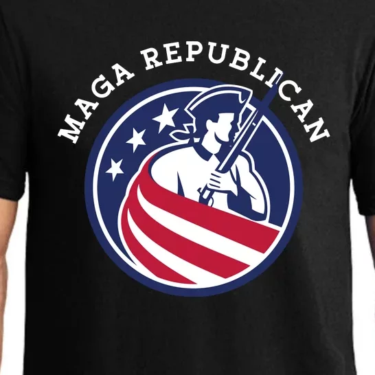 MAGA Republican Conservative Anti Biden Pajama Set