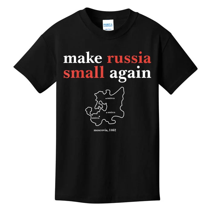 Make Russia Small Again  Funny Make Russia Small Again Kids T-Shirt