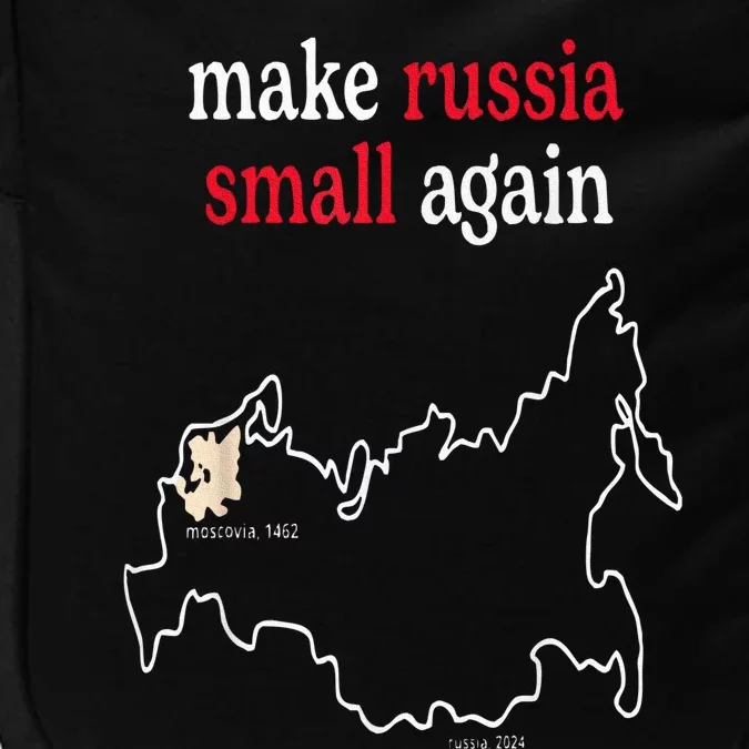 Make Russia Small Again  Funny Make Russia Small Again Impact Tech Backpack