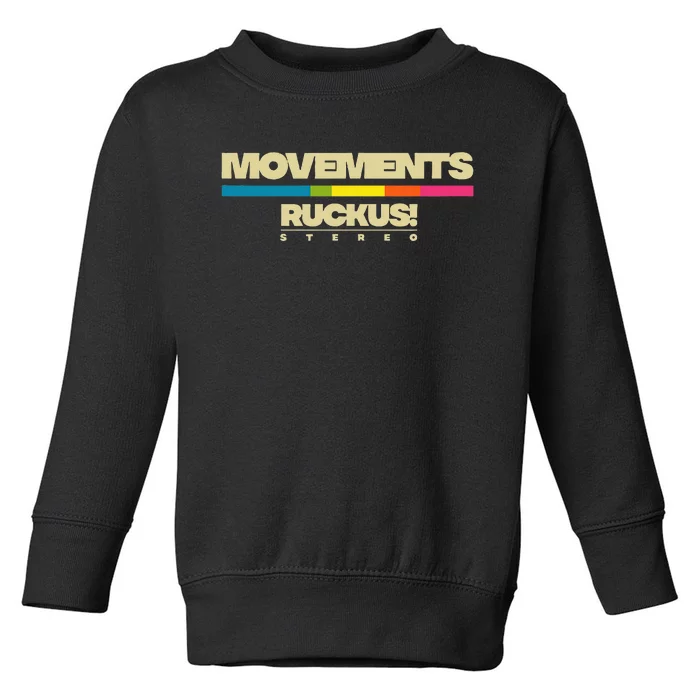 Movements Ruckus! Stereo Toddler Sweatshirt