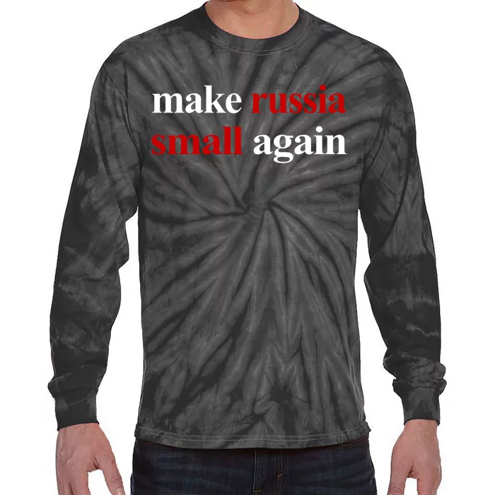 Make Russia Small Again Tie-Dye Long Sleeve Shirt