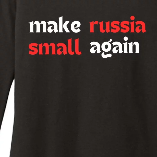 Make Russia Small Again Trending Zelenskyy Riffs On Trump Annoyed The Kremlin Womens CVC Long Sleeve Shirt