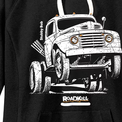 Motortrend Roadkill Stubby Bob Women's Fleece Hoodie