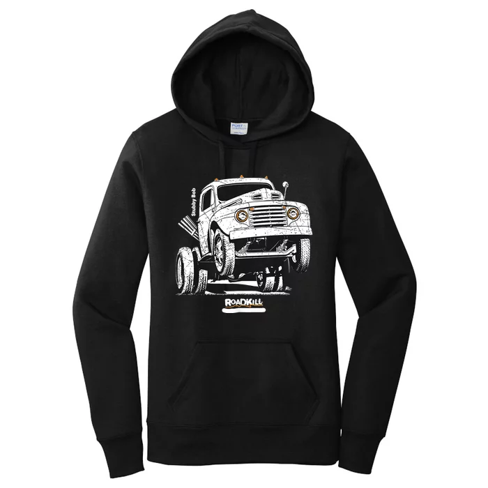 Motortrend Roadkill Stubby Bob Women's Pullover Hoodie