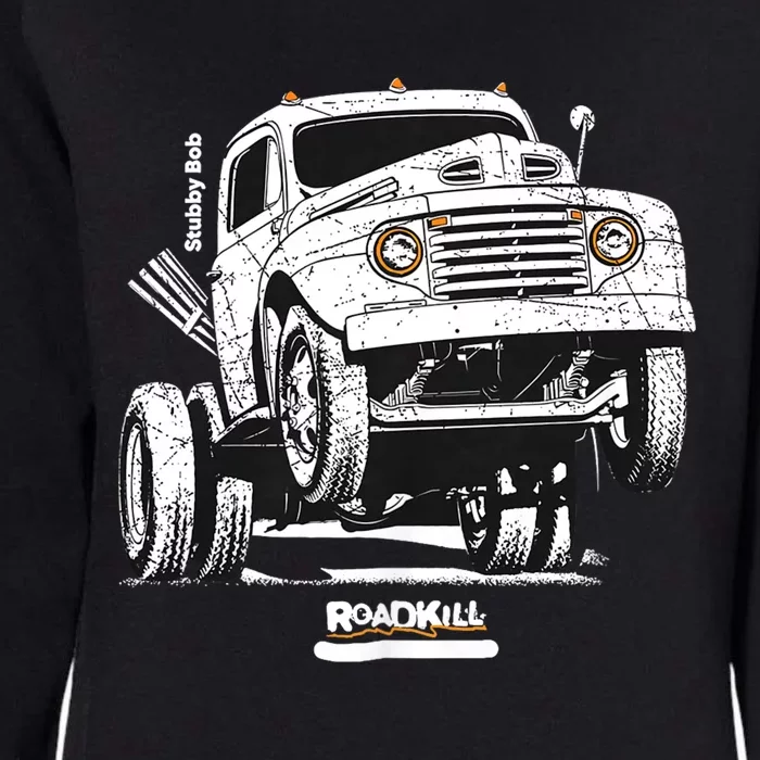 Motortrend Roadkill Stubby Bob Womens California Wash Sweatshirt