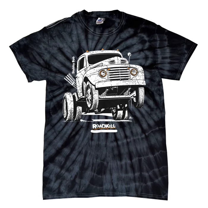 Motortrend Roadkill Stubby Bob Tie-Dye T-Shirt