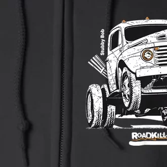 Motortrend Roadkill Stubby Bob Full Zip Hoodie