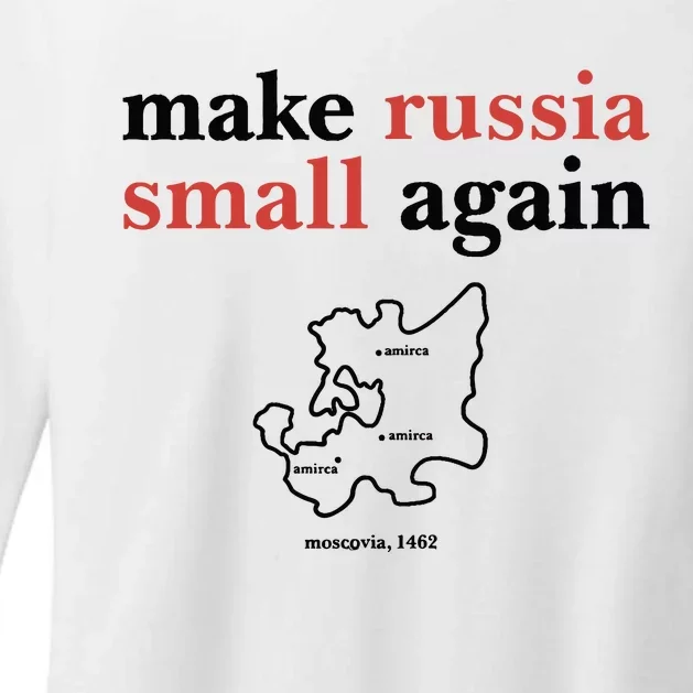 Make Russia Small Again Zelenskyy Trending Quote Annoyed The Kremlin Womens CVC Long Sleeve Shirt