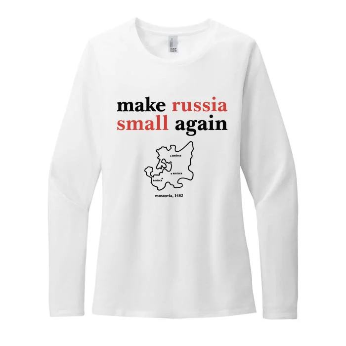 Make Russia Small Again Zelenskyy Trending Quote Annoyed The Kremlin Womens CVC Long Sleeve Shirt