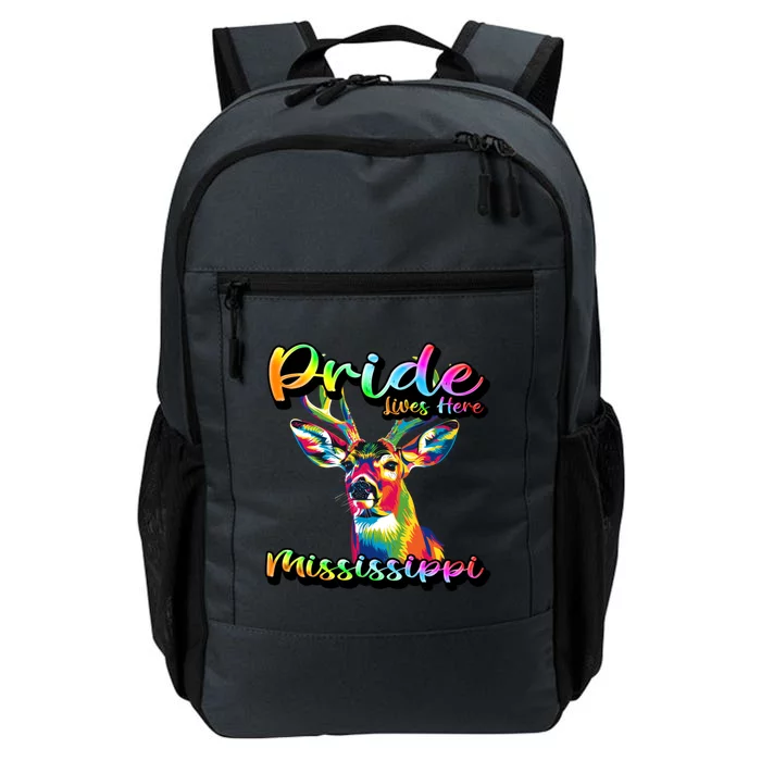 Mississippi Rainbow State Animal Pride Lives Here Design Great Gift Daily Commute Backpack