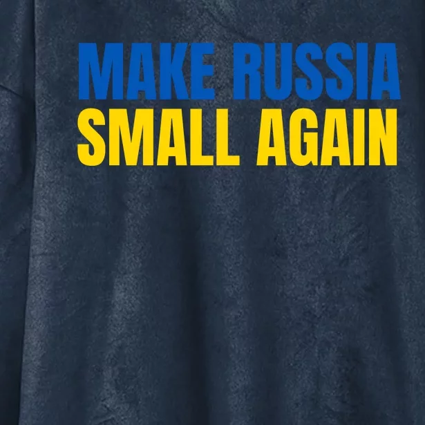 Make Russia Small Again Hooded Wearable Blanket