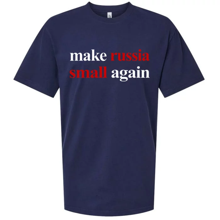 Make Russia Small Again Make Russia Small Again Sueded Cloud Jersey T-Shirt