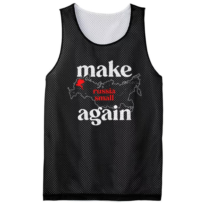 Make Russia Small Again Make Russia Small Again Mesh Reversible Basketball Jersey Tank