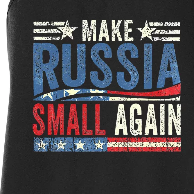 Make Russia Small Again Women's Racerback Tank