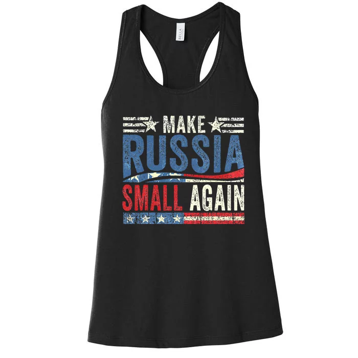 Make Russia Small Again Women's Racerback Tank