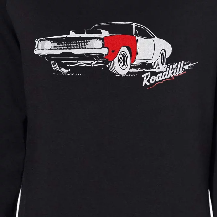 Motortrend Roadkill Stubby Bob Womens California Wash Sweatshirt