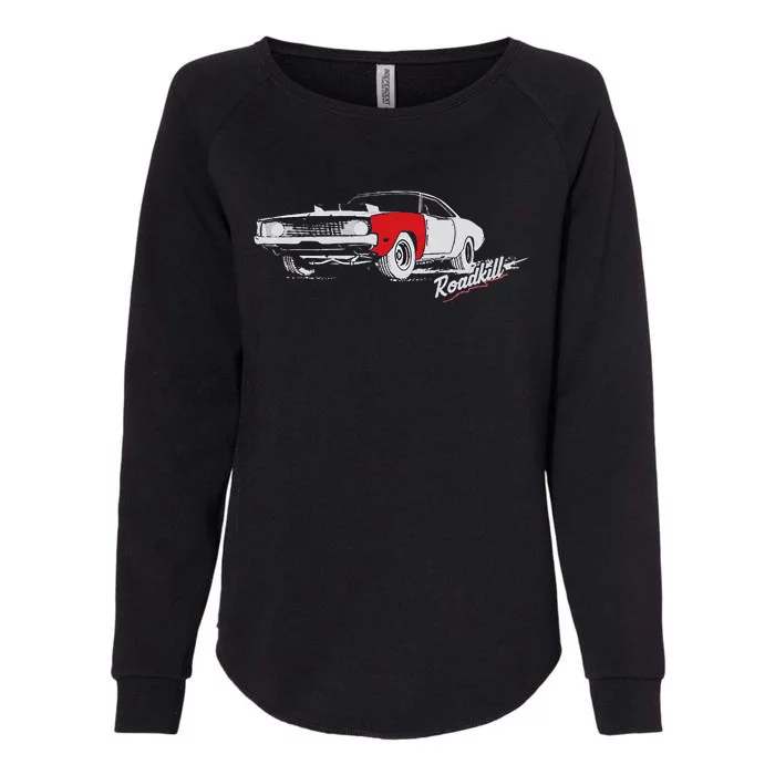 Motortrend Roadkill Stubby Bob Womens California Wash Sweatshirt