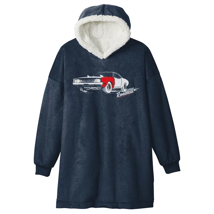 Motortrend Roadkill Stubby Bob Hooded Wearable Blanket