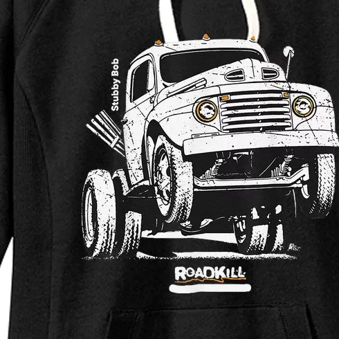 Motortrend Roadkill Stubby Bob Women's Fleece Hoodie