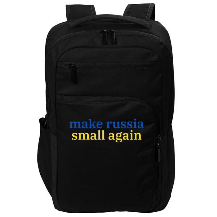 Make Russia Small Again Impact Tech Backpack