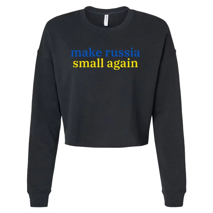 Make Russia Small Again Cropped Pullover Crew