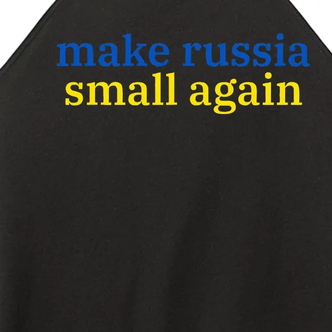 Make Russia Small Again Women’s Perfect Tri Rocker Tank