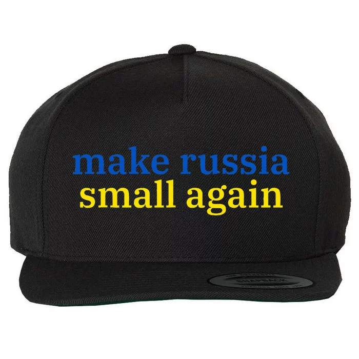 Make Russia Small Again Wool Snapback Cap