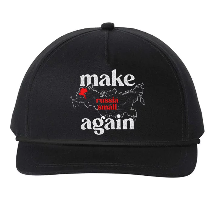 Make Russia Small Again Make Russia Small Again Snapback Five-Panel Rope Hat