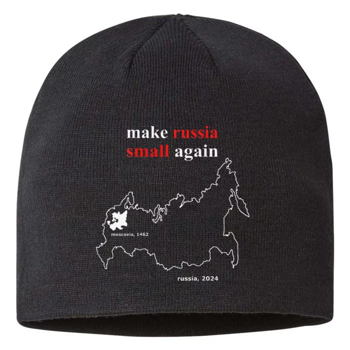 Make Russia Small Again With Map Moscovia 1462 8 1/2in Sustainable Knit Beanie