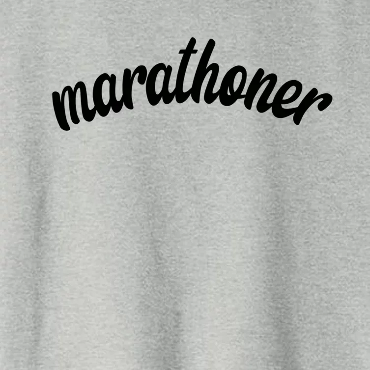 Marathoner Running Super Power Running S S Great Gift Women's Crop Top Tee