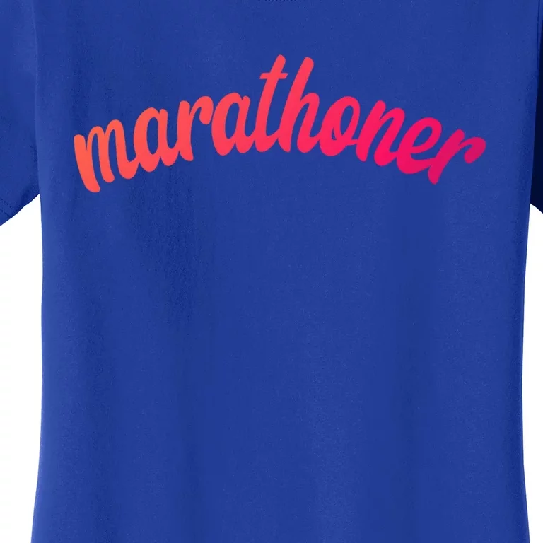 Marathoner Running Super Power Running S S Great Gift Women's T-Shirt