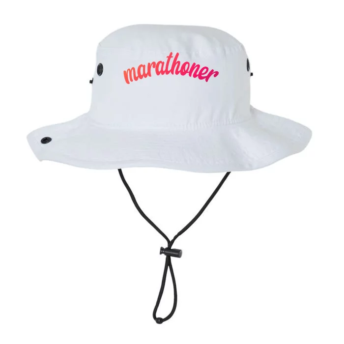 Marathoner Running Super Power Running S S Great Gift Legacy Cool Fit Booney Bucket Hat